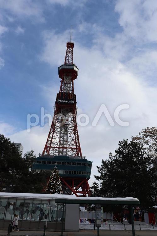 さっぽろテレビ塔 北海道,札幌市,テレビ塔の写真素材