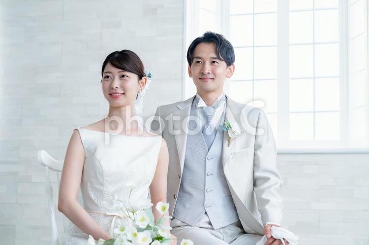 ブライダルイメージ⑧ 新郎新婦,ウエディング,結婚の写真素材
