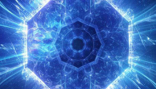 サファイア結晶の輝き サファイア結晶の輝きの写真