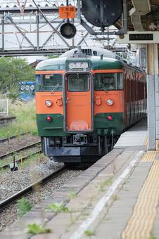しなの鉄道 しなの鉄道 しなの鉄道,小諸,小諸駅の写真素材