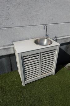 手洗い場 手洗い場,洗い場,手洗いの写真素材