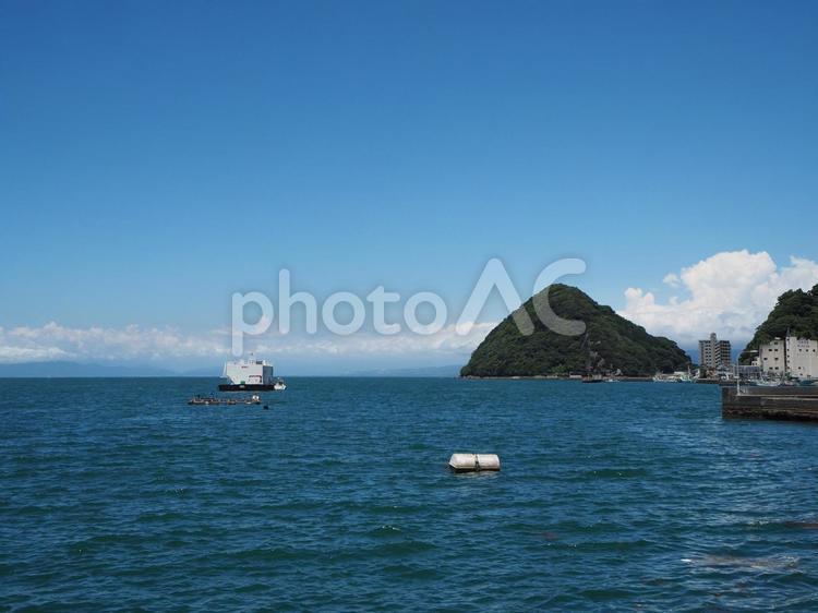 淡島（静岡県・沼津市） 淡島,内浦,沼津の写真素材