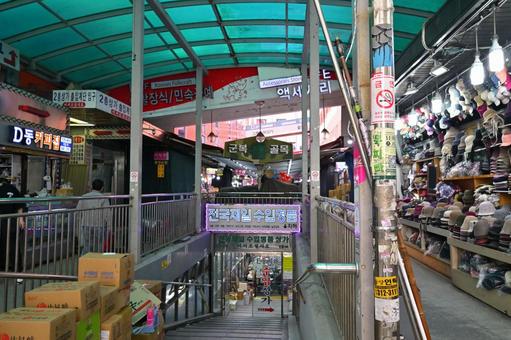 南大門市場 南大門市場,南大門,ナムデムンの写真素材