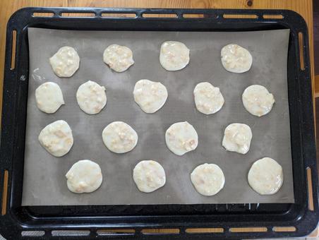 Photo, hand made cookie, baked confectionery, making sweets, 