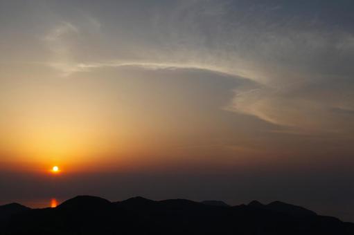 夕陽 201105 夕陽 201105の写真
