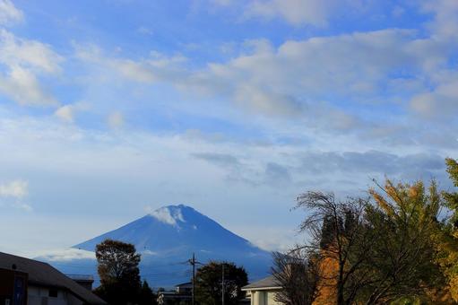 秋の河口湖周辺 秋の河口湖周辺の写真