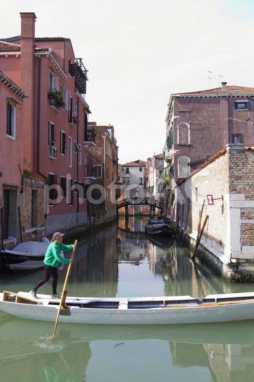 イタリア、ベネチアの風景 イタリア,ヴェニス,ヴェネツィアの写真素材