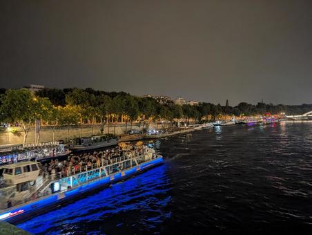 セーヌ川 セーヌ川 セーヌ川,パリ,フランスの写真素材