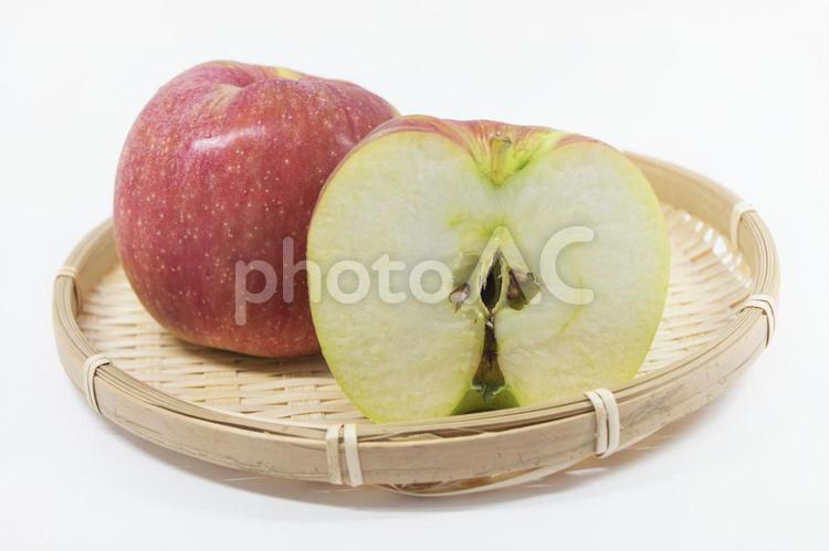 新物りんご　シナノレッド 新物りんご,りんご,シナノレッドの写真素材