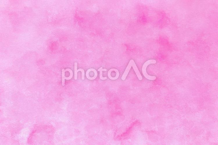 可愛い手描き風ピンク水彩紙 ピンク,パステル,水彩の写真素材