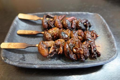 鰻の肝(アップ) 鰻の肝(アップ)の写真