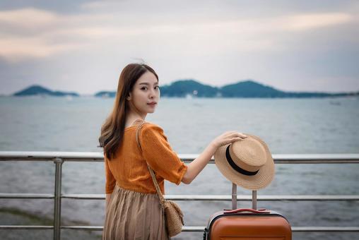 旅_女性 旅_女性の写真