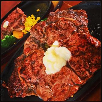 Photo, steak, looks delicious, volume, 