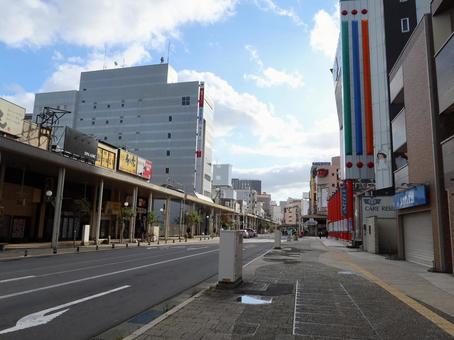 青森 新町通り 青森駅付近 青森,新町通り,青森駅の写真素材