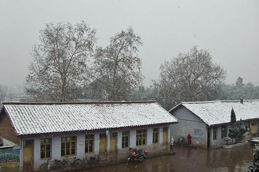 Snow scene in Sichuan, JPG