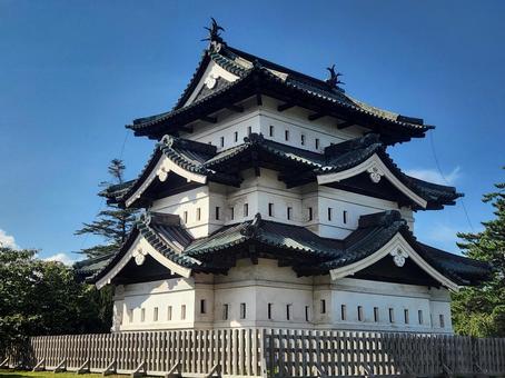 弘前城 弘前城 弘前城,弘前公園,青森県弘前市の写真素材