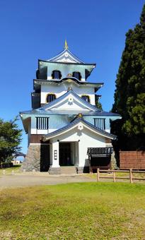 稲庭城(秋田県湯沢市) 稲庭城(秋田県湯沢市) 秋田県湯沢市,城,稲庭城の写真素材