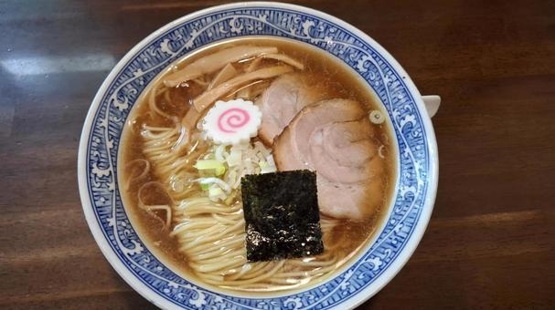 ラーメン ラーメン ラーメン,しょう油ラーメン,生姜醤油の写真素材