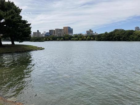 Photo, lake, fukuoka, water, 