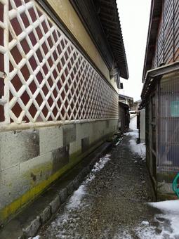 港町の蔵 港町の蔵 蔵,なまこ壁,土蔵の写真素材