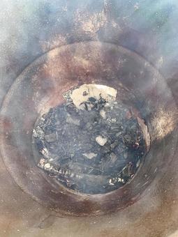 竹炭づくり 竹炭づくり 焚き火,炭,灰の写真素材