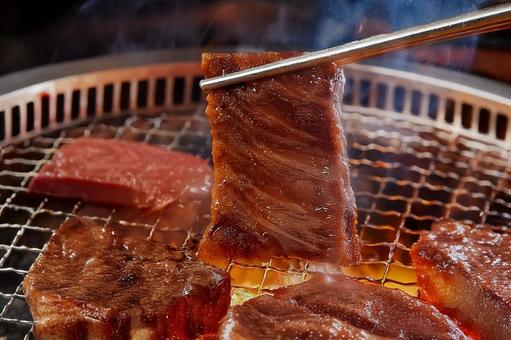 焼肉屋さんの焼肉 焼肉屋さんの焼肉の写真