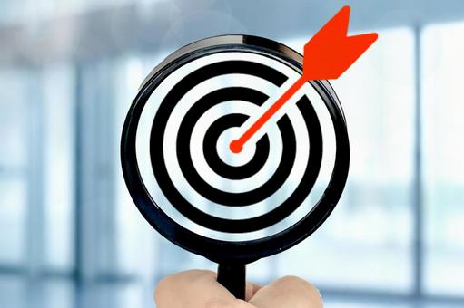 ビジネスターゲット 的,ターゲット,戦略の写真素材