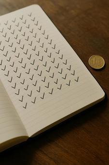 積み重ねた達成の価値（継続は力なり）の写真