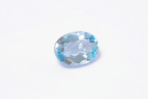 アクアマリンのルース3の写真