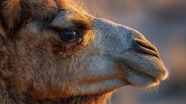 砂漠の象徴:ラクダの肖像 砂漠の象徴:ラクダの肖像の写真