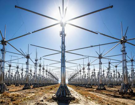 未来のエネルギーフィールドの写真