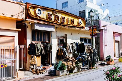 金武町の町並み 金武町の町並み,金武町,町並みの写真素材