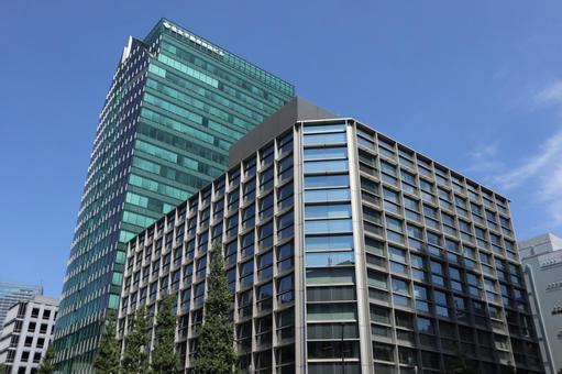 神田　街並み 神田,自然,千代田区の写真素材