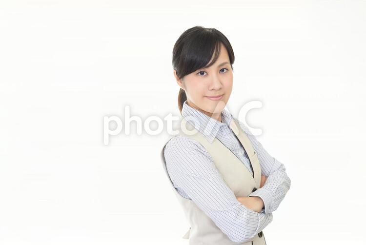 微笑むビジネスウーマン 女性,ビジネスウーマン,女の写真素材