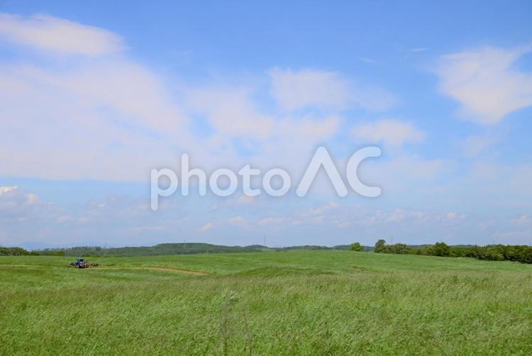 北海道の風景　13154 空,光,輝きの写真素材