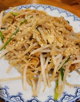 パッタイ パッタイ パッタイ,タイ料理,焼きそばの写真素材