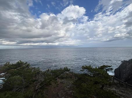 空と海 自然,空,海の写真素材