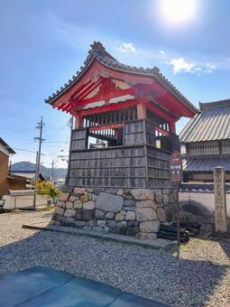関宿　関地蔵院　重要文化財の鐘楼 関地蔵院,関の地蔵,鐘楼の写真素材
