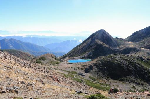 白山室堂11 白山,室堂,山の写真素材