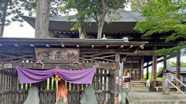 17th of the 34 Kannon Temples of Chichibu, Jorinji Temple, Jizo and main hall, lin-ji, fushimi mountain, to respect, JPG