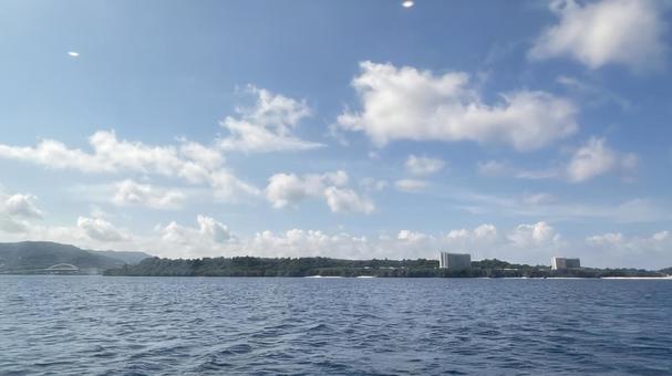 夏の島と海 夏の島と海の写真