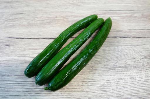 新鮮な夏野菜のきゅうり 新鮮な夏野菜のきゅうりの写真