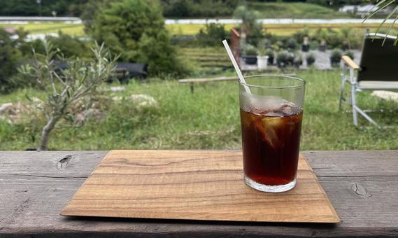 アイスコーヒー アイスコーヒー アイスコーヒー,珈琲,カフェの写真素材