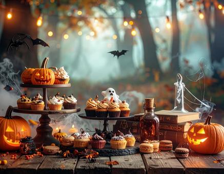 森の中のハロウィンパーティ 4 森の中のハロウィンパーティ 4の写真