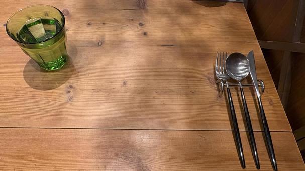 Photo, wooden, table, dining table, 