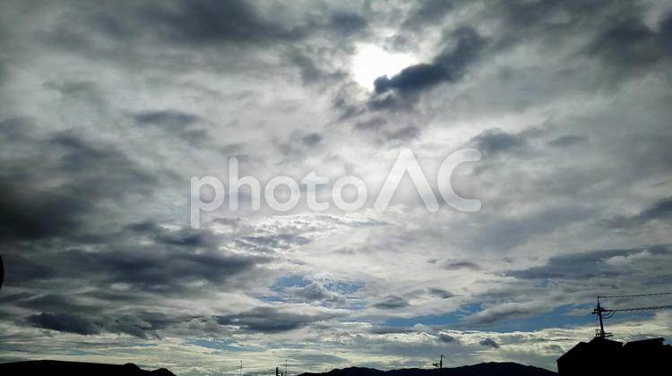 台風の風景 台風,神秘的,幻想的の写真素材
