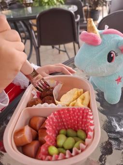 お弁当 子供 お弁当 子供の写真