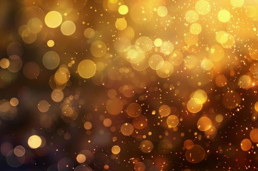 金色のボケ光背景の写真