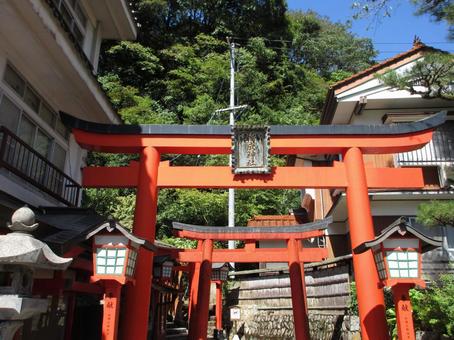 島根県-太鼓谷稲成神社-鳥居 島根県-太鼓谷稲成神社-鳥居 太鼓谷稲成神社,神社,鳥居の写真素材