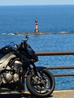 夏の海とバイク 夏の海とバイク 夏の海,海,バイクの写真素材